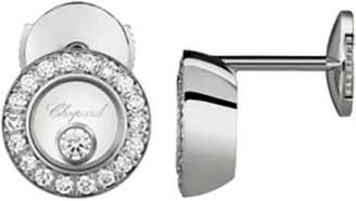 Chopard Happy Diamonds Icons 18ct White Gold Diamond Earrings