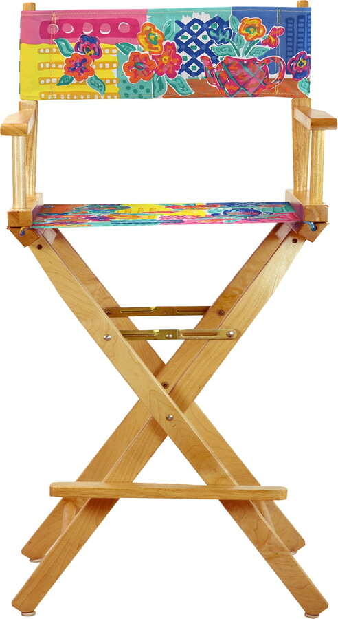 30" Director's Chair Natural Frame-On The Terrace