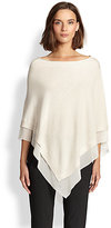 Thumbnail for your product : Halston Cashmere Layered Poncho