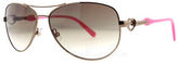 Thumbnail for your product : Juicy Couture Deco/S EQ6 Bronze/Pink Women's Sunglasses