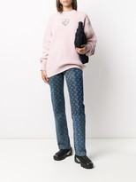 Thumbnail for your product : McQ Embroidered Heart Jumper