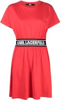 Thumbnail for your product : Karl Lagerfeld Paris Logo Tape Shirt Dress
