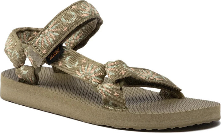 Teva Women's Original Universal Sandals Sun Moon Aloe Adjustable Strap HAWK952