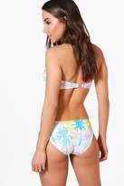 Thumbnail for your product : boohoo Seattle Mix & Match Palm Fixed Brief