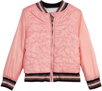 Epic Threads Little Girls Reversible Faux-Fur Bomber Jacket, Created for Macy's