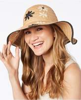 Thumbnail for your product : INC International Concepts Embroidered Flower Floppy Hat, Created for Macy's