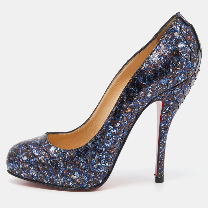 Navy Christian Louboutin | Shop The Largest Collection | ShopStyle
