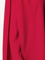 Thumbnail for your product : Sara Battaglia flared cape dress