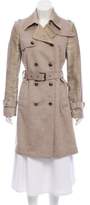 Thumbnail for your product : Blumarine Fur-Trimmed Wool Coat