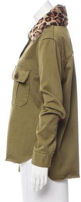 Masscob Fur-Trimmed Casual Jacket