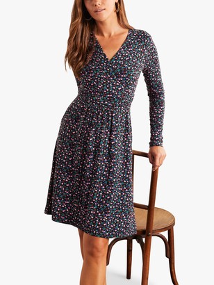 boden black jersey dress