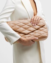 Thumbnail for your product : Saint Laurent Sade Puffy Large Clutch Bag in Quilted Smooth Leather