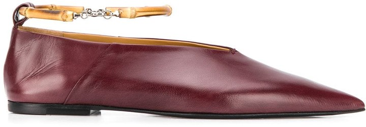 bamboo ballet flats