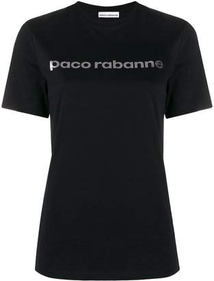 Paco Rabanne metallic logo T-shirt