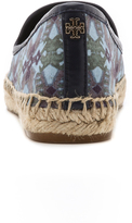 Thumbnail for your product : Tory Burch Biarritz Printed Flat Espadrilles
