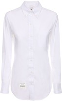 Thumbnail for your product : Thom Browne Cotton Poplin Shirt W / Piping Detail
