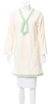 Thumbnail for your product : Lisa Marie Fernandez Terry Cloth Long Sleeve Tunic White Terry Cloth Long Sleeve Tunic