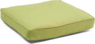 17x17 Outdoor Zippered Seat Cushion With Piped Edges | Polyester
