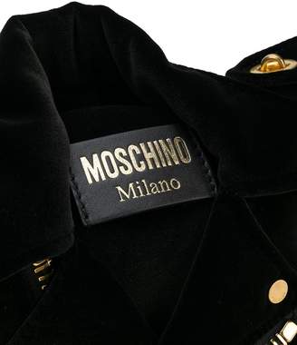 Moschino small biker shoulder bag