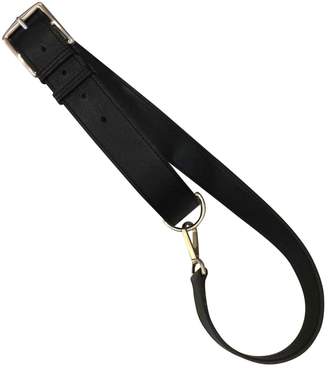 Hermes Black Leather Belts