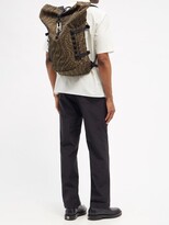 Thumbnail for your product : Fendi Ferrino Logo-jacquard Canvas Backpack - Brown Multi