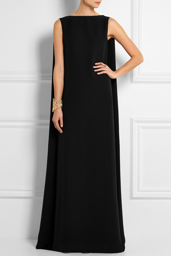 Valentino Silk-Cady Gown - ShopStyle Evening Dresses