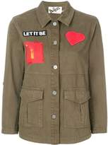 Thumbnail for your product : Alice + Olivia patch military jacket
