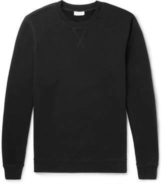 Sunspel Brushed Loopback Cotton-Jersey Sweatshirt