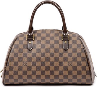 Surène leather handbag Louis Vuitton Brown in Leather - 28542197