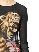 Thumbnail for your product : Roberto Cavalli Printed Viscose Jersey Dress