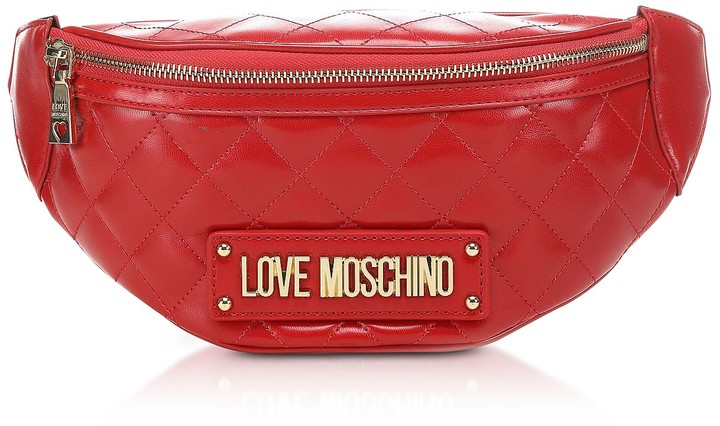 love moschino red bag