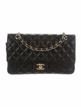 Chanel Classic Medium Double Flap Bag Black
