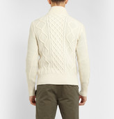 Thumbnail for your product : Michael Bastian Wool, Silk and Cashmere Cable-Knit Sweater