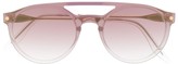 Thumbnail for your product : S'nob Faded Round Frame Sunglasses
