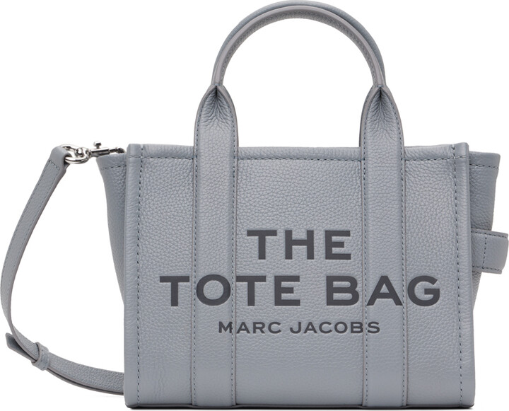 Marc Jacobs Grey & White 'The Logo Strap Snapshot' Bag - ShopStyle