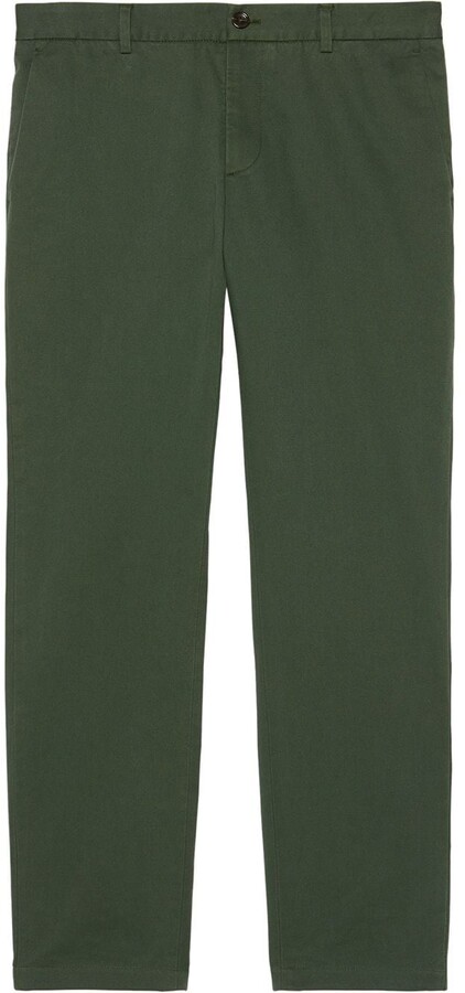 green gucci sweatpants