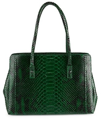 kelly green leather purse