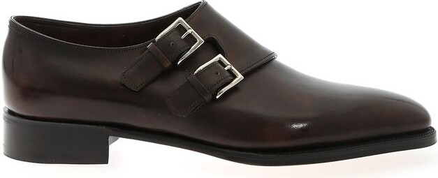 John Lobb Chapel Museum Monk Strap Shoes