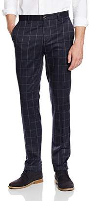 Benetton Men's 4N4Ys59W8 Slim Suit Trousers,(Manufacturer Size:50)