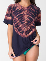 Thumbnail for your product : American Apparel Unisex Navy V Tie Dye Fine Jersey Short Sleeve T-Shirt