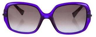 Emilio Pucci Gradient Square Sunglasses