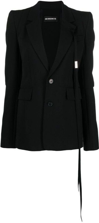 Ann Demeulemeester Tassle Detailed Jacket