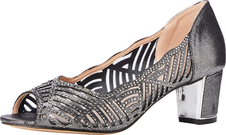 lotus silver sandals