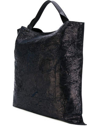 Jil Sander textured tote bag