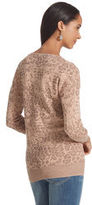 Thumbnail for your product : Chico's Animal Jacquard Aimee Pullover