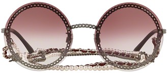 chanel triple chain sunglasses