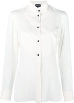 Giorgio Armani - blouse à palstron - women - Soie - 40