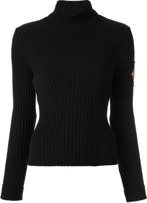 Chanel Pre Owned 1990s Roll Neck Cashmere Jumper