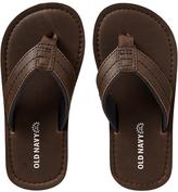 Thumbnail for your product : Old Navy Boys Faux-Leather Sandals