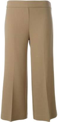 P.A.R.O.S.H. flared cropped trousers